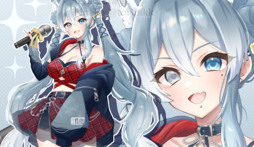 配信用立ち絵・キャラクターデザイン