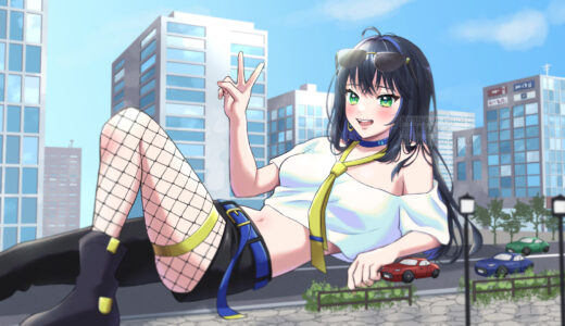 配信キービジュアルイラスト