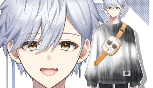 Live2Dモデル用立ち絵・キャラクターデザイン